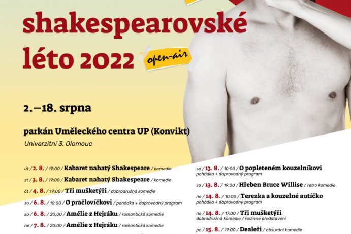 Olomoucké „nejen“ shakespearovské léto 2022