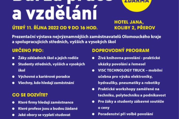 Burza práce a vzdělání v Přerově