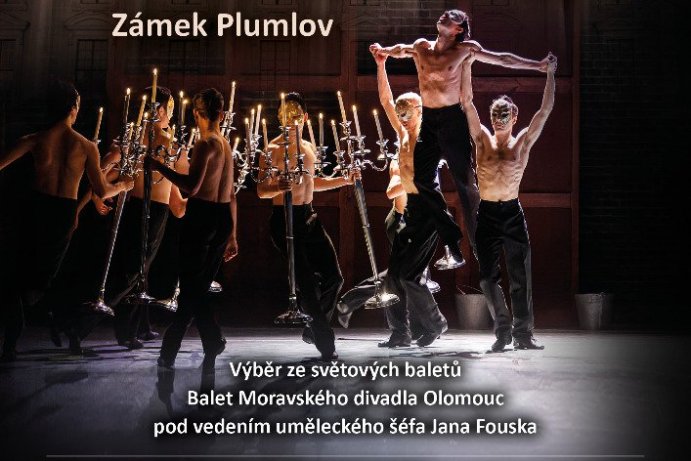 Baletní Galavečer pod širým nebem na zámku Plumlov