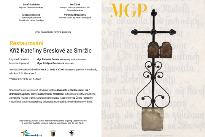 Restaurování / Kříž Kateřiny Breslové ze Smržic