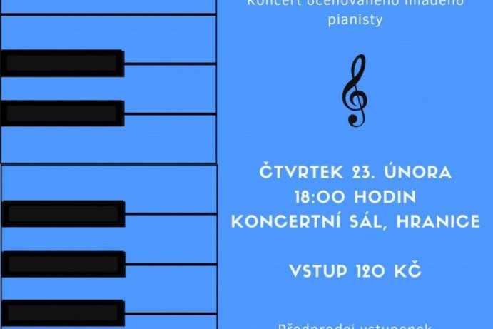Koncert klavíristy Tomáše Vrány