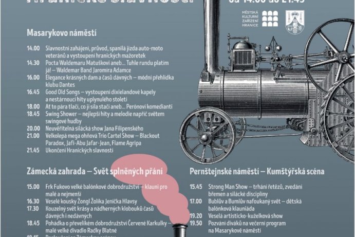 Slavnosti města: Hranice bez hranic aneb Plnou parou starou károu