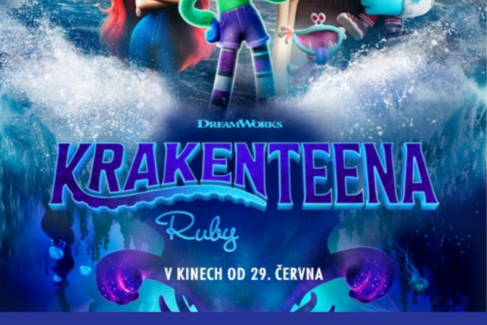 Krakenteena Ruby v Letním kině v Hranicích