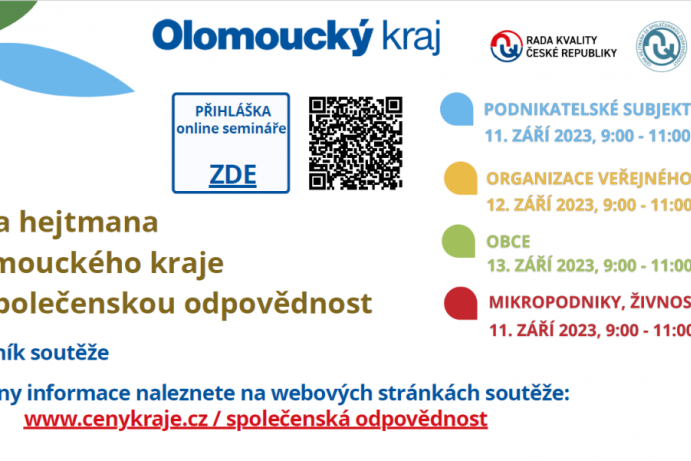 Cena hejtmana Olomouckého kraje za společenskou odpovědnost