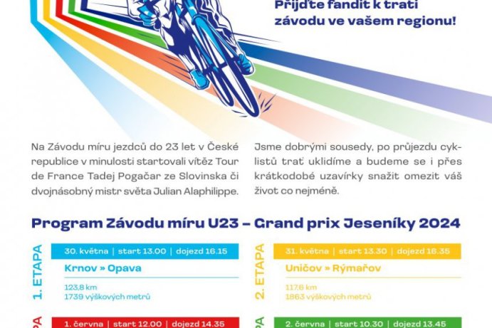 Závod Míru U23 - Grand Prix Jeseníky