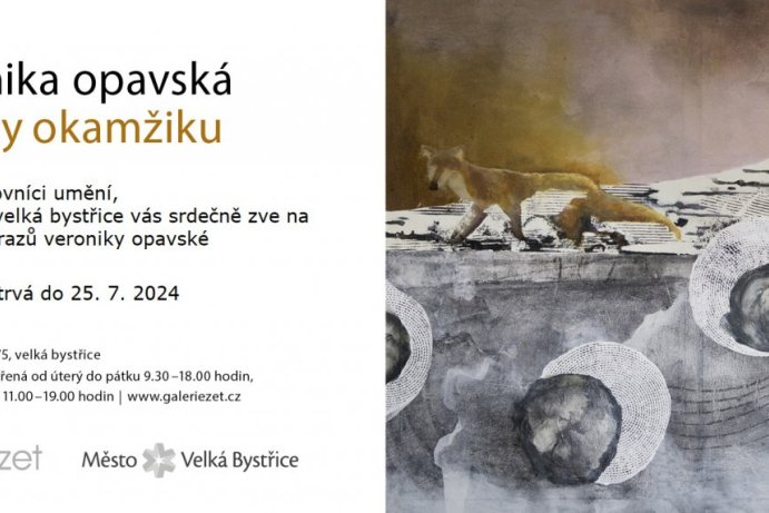 Veronika Opavská: Krajiny okamžiku – výstava obrazů