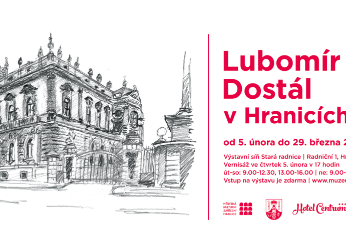 Pozvánka na výstavu Lubomíra Dostála