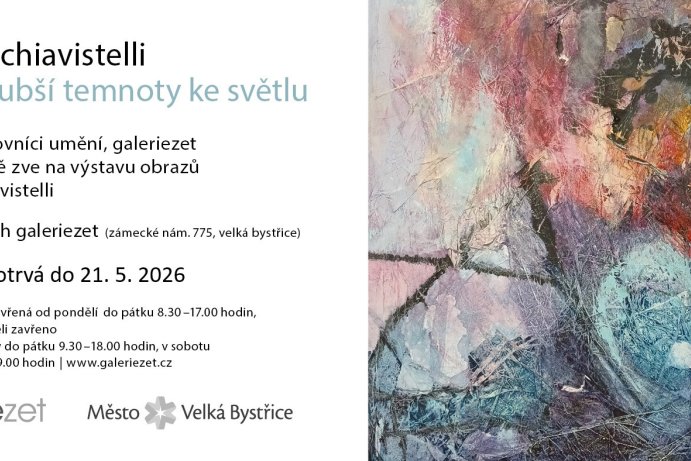 pozvánka - cecilia chiavistelli - z nejhlubší temnoty ke světlu