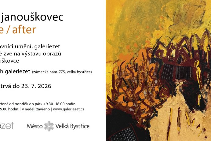 výstava galeriezet - pavel janouškovec - before-after