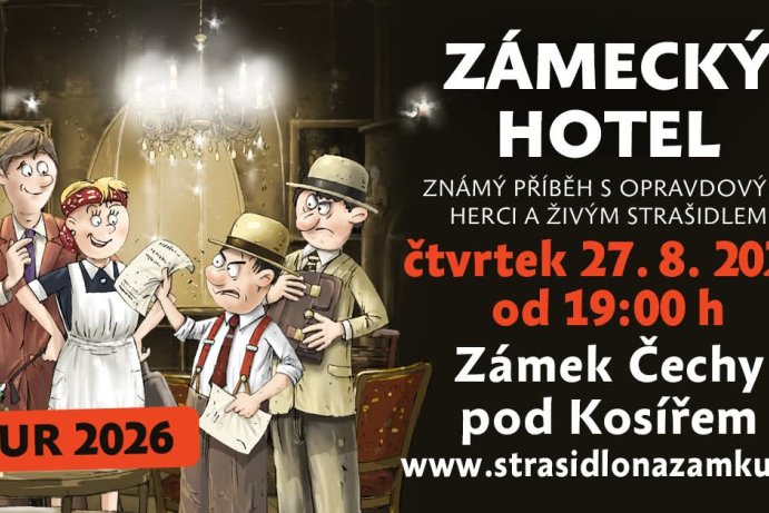 Zámecký hotel Čechy pod Kosířem 27.8.
