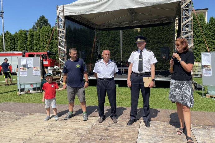 V Lošticích slavili 130 let od založení sboru dobrovolných hasičů; foto: SDH Loštice