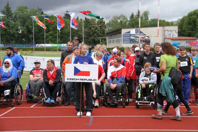 Hendikepovaní atleti v Olomouci