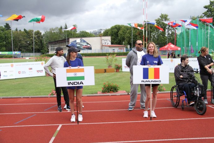 Hendikepovaní atleti v Olomouci