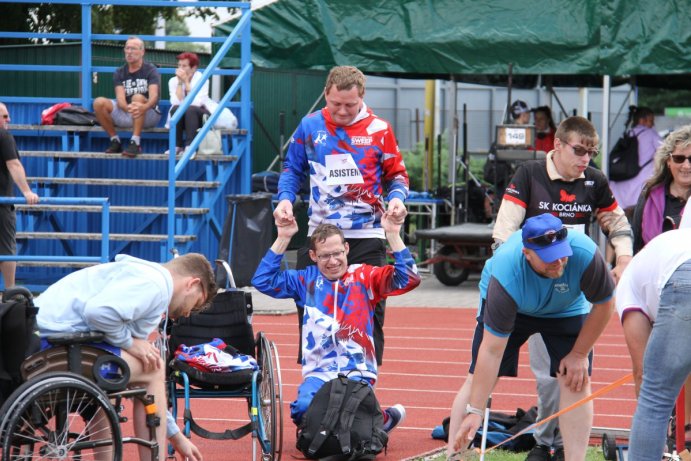 Hendikepovaní atleti v Olomouci