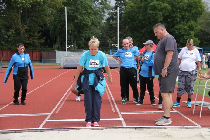 Hendikepovaní atleti v Olomouci