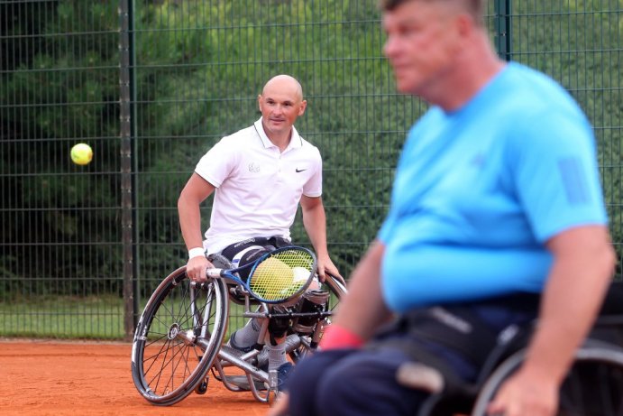 Olomouc hostila mezinárodní turnaj tenistů na vozíku Foto: Český tenisový svaz vozíčkářů