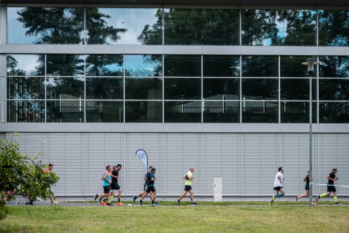 Běžci se prohnali Výstavištěm Flora Foto: RunTour