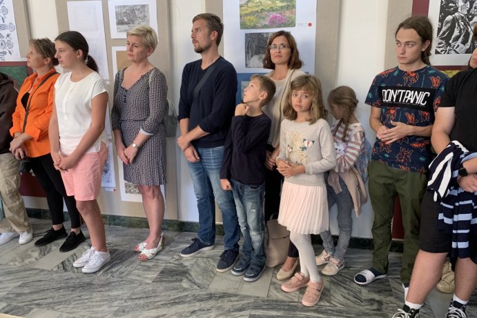 Vernisáž výstavy výtvarných prací žáků ZUŠ "INSPIRUJEME EVROPU“