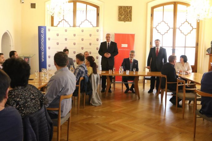 Slavnostní předání zlatých medailí Prof. MUDr. Jana Jánského Foto:Blanka Martinovská