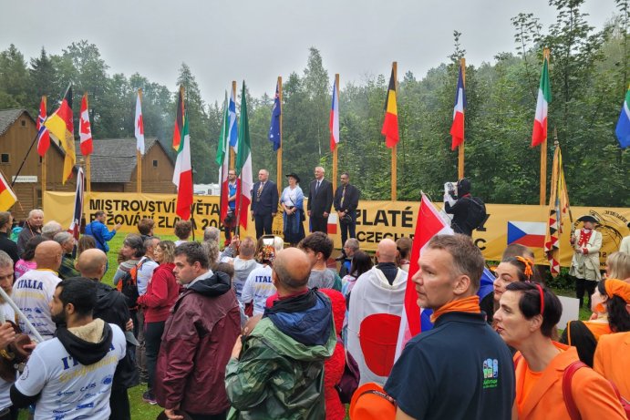 Zlatokopové z celého světa přijeli na mistrovství do Zlatých Hor