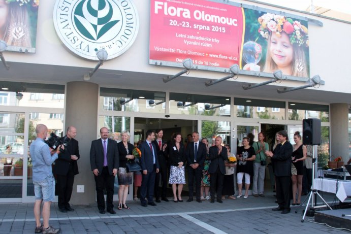 Hejtman Rozbořil zahájil letní Floru Olomouc