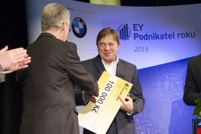 Titul EY Podnikatel roku Olomouckého kraje získal Pavel Koutný