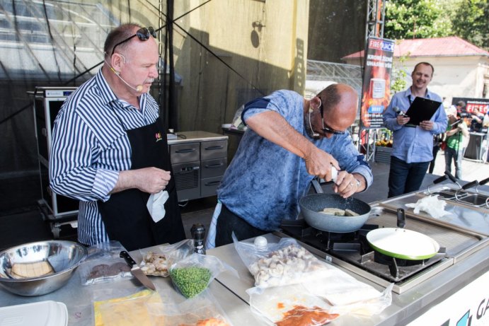 Hejtman Ladislav Okleštěk navštívil Garden Food Festival v Olomouci