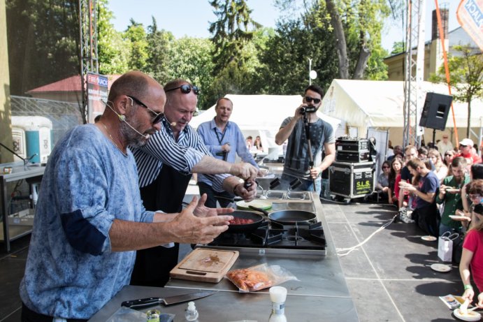 Hejtman Ladislav Okleštěk navštívil Garden Food Festival v Olomouci