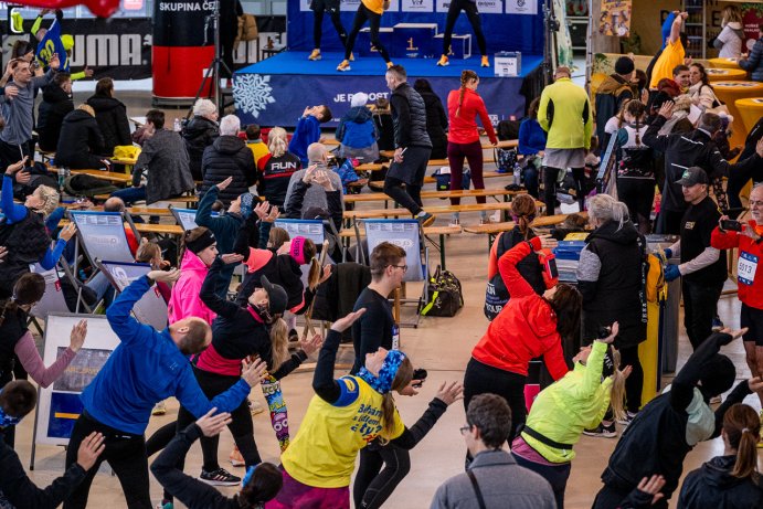 Olomouc hostila finálový závod zimní série ČEZ RunTour