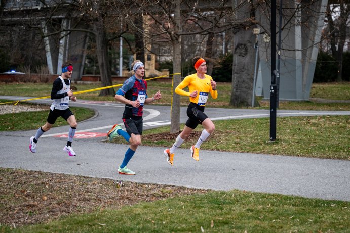 Olomouc hostila finálový závod zimní série ČEZ RunTour