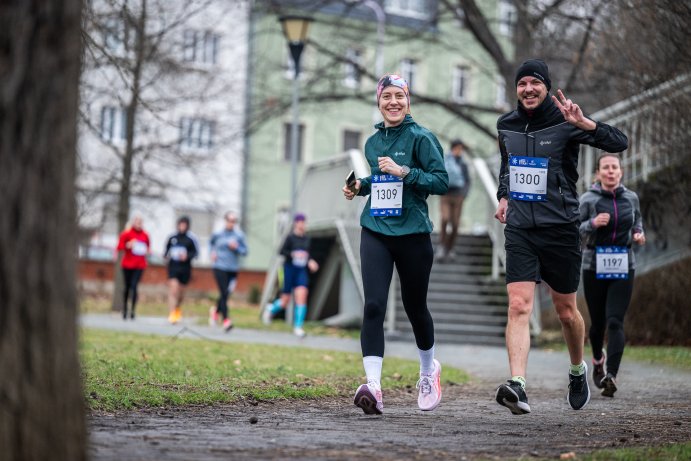 Olomouc hostila finálový závod zimní série ČEZ RunTour