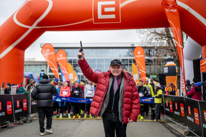 Olomouc hostila finálový závod zimní série ČEZ RunTour