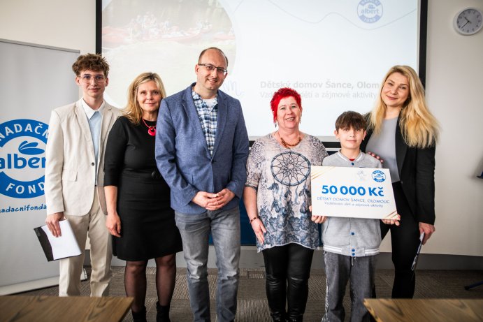 Fond Albert rozdělil v kraji téměř čtvrt milionu dobročinným projektům