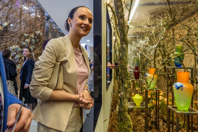 Jarní Flora Olomouc otevřela své brány. Hlavní expozici tvoří Paralelní květy