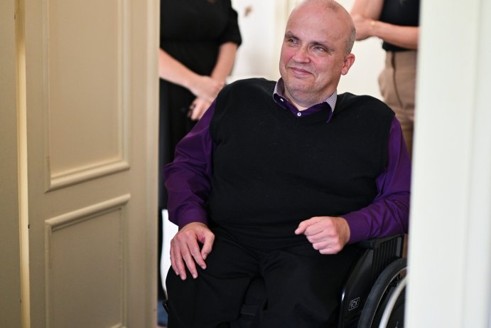 Týden rané péče. Náměstek Škurek navštívil olomouckou pobočku