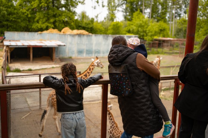 Rodiny slavily svůj den v Zoo Olomouc