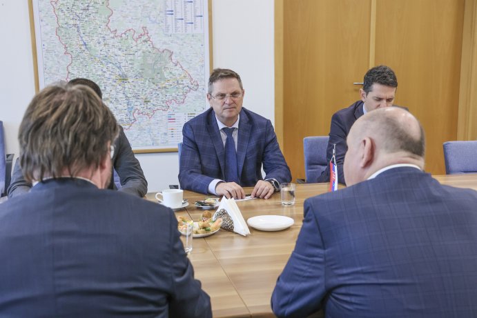 Slovenský velvyslanec navštívil hejtmanství