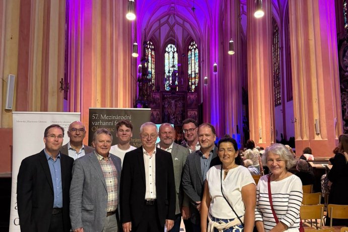 Delegace z Würzburgu v Olomouckém kraji: kultura, školy i hasiči