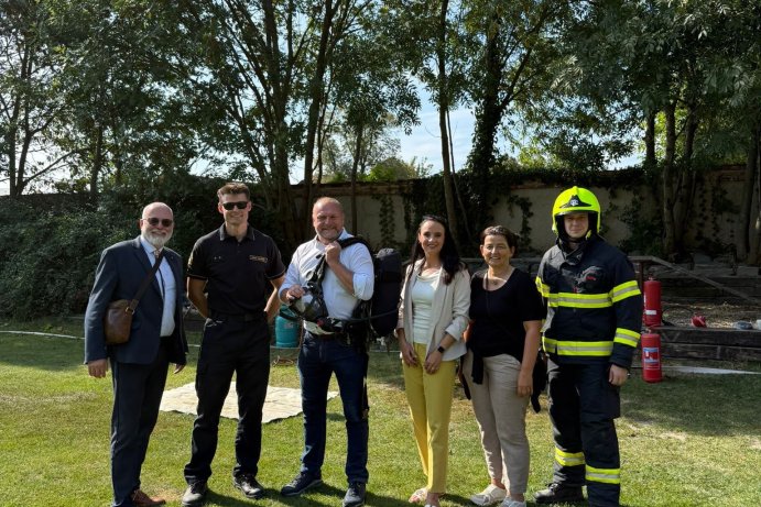 Delegace z Würzburgu v Olomouckém kraji: kultura, školy i hasiči