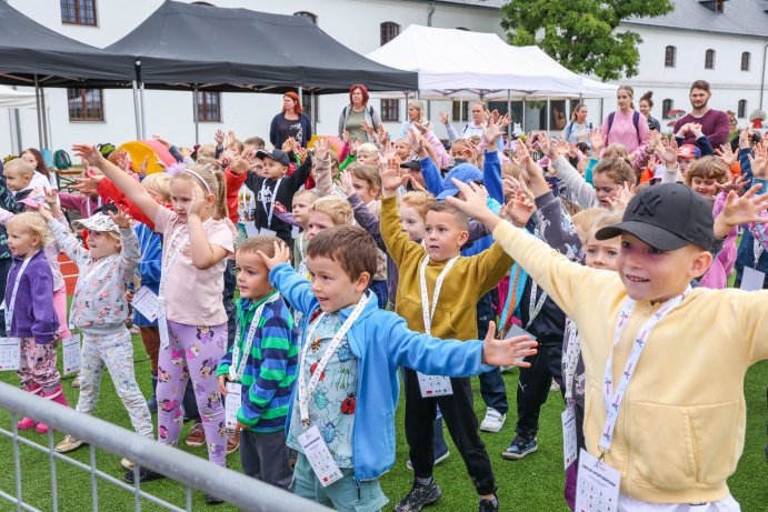 Dětský den se Sportimáčkem potěšil děti i rodiče