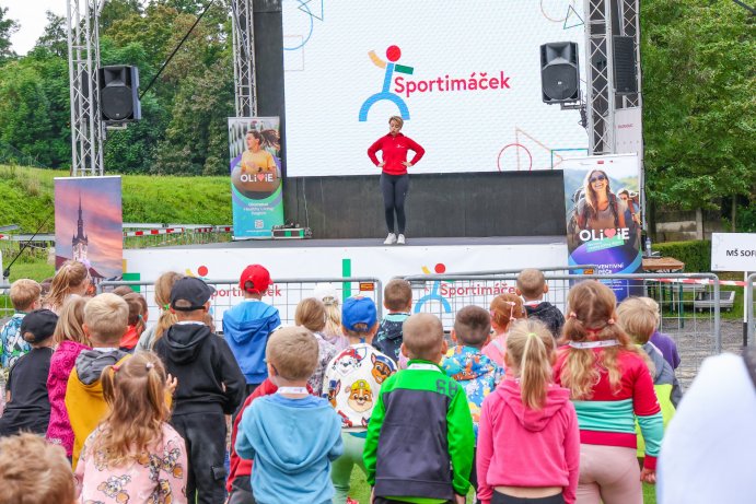 Dětský den se Sportimáčkem potěšil děti i rodiče