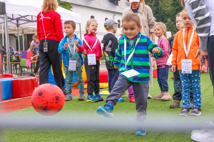 Dětský den se Sportimáčkem potěšil děti i rodiče