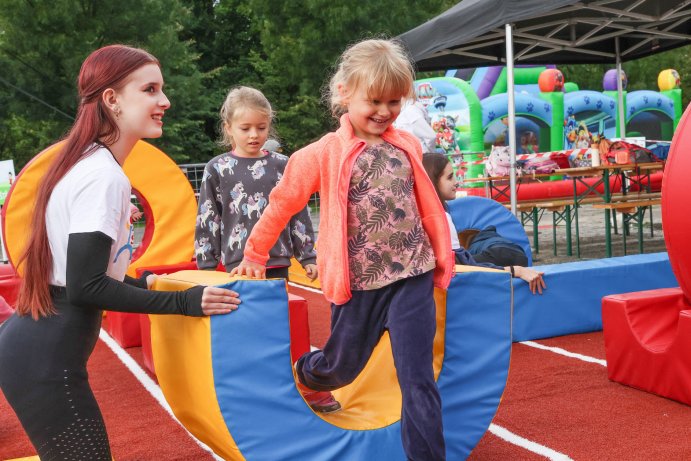 Dětský den se Sportimáčkem potěšil děti i rodiče