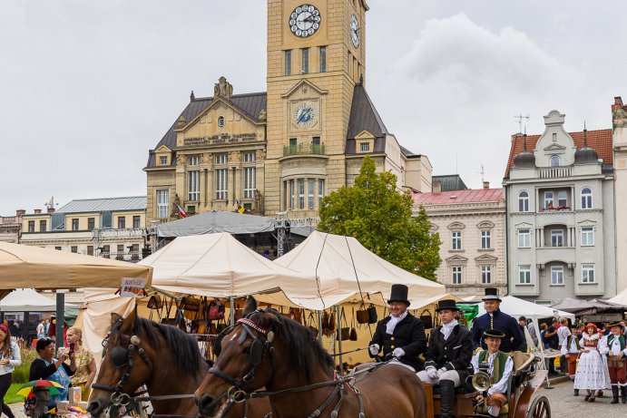 Hanácké slavnosti se i přes déšť vydařily
