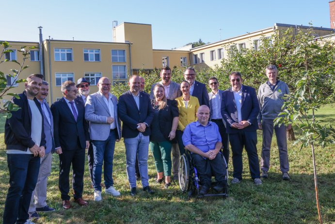 Strom přátelství symbolicky stvrdil spolupráci Olomouckého a Trnavského kraje