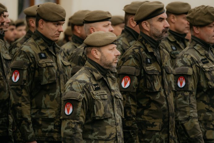  Slavnostní žehnání bojového praporu 7. mechanizované brigády
