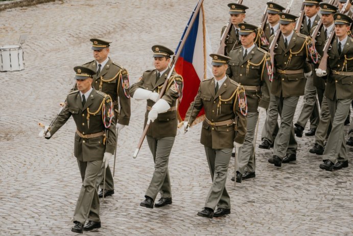  Slavnostní žehnání bojového praporu 7. mechanizované brigády
