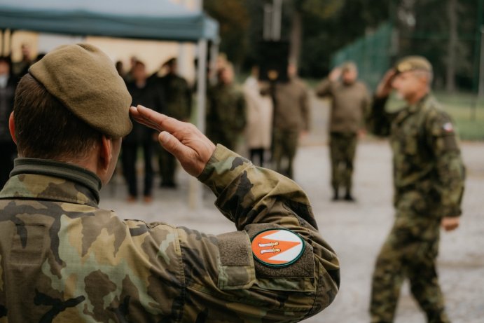  Slavnostní žehnání bojového praporu 7. mechanizované brigády
