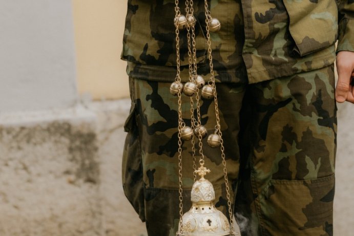  Slavnostní žehnání bojového praporu 7. mechanizované brigády
