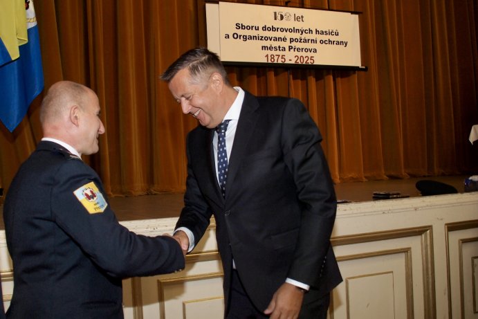  Přerovští dobrovolní hasiči slavili. Fungují už 150 let
